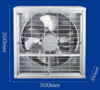 Вентилятор Minxin MX-500 0.25 кВт 380В вытяжной