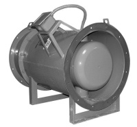 Осевой вентилятор дымоудаление ВОД-ДУ-125