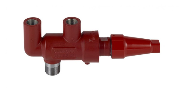 148F3055 Danfoss Клапан запорный двойной DSV 10 NPT