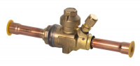 Вентиль шаровый 1/4" с сервисным штуцером Becool BC-BVa-14 