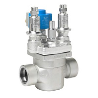 027H2075 Danfoss Вентиль сервоприводный ICS 25-5 (22 SA пайка, 3 пилота, загл. A+B)