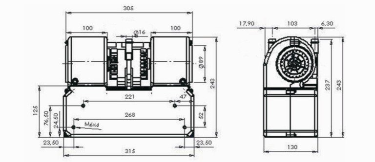 Вентилятор Kormas 806 000 03 отопитель