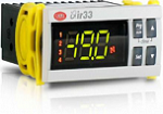 IR33E7HB20 Контроллер IR33 universal (монтаж в панель) 2 реле +2 выход 0-10 V, питание 115-230 Vac, часы реального времени