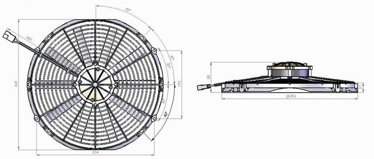 Вентилятор  Kormas 743 150 23 кондиционера