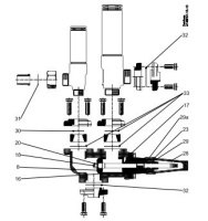 148F3043 Danfoss комплект запасных частей для DSV2