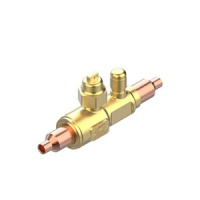 009L6581 Вентиль шаровой Danfoss GBCT 6s (ODF 1/4" : пайка, сервисный штуцер, 140 бар)