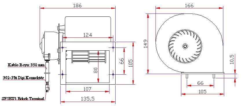Вентилятор Kormas 702 415 02 отопления