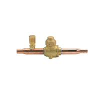 009L7050R РИДАН Вентиль шаровой GBC 6s (ODF 1/4" : пайка, сервисный штуцер)