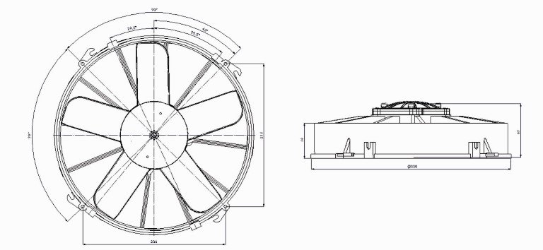 Вентилятор  Kormas 743 160 07 кондиционера