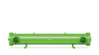 DM2-327-2 кожухотрубный испаритель Bitzer (Alfa Laval)