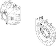 100050-15 Danfoss Клапан IGV с двигателем в комплекте с уплотнительными кольцами для серии TT350 и TG310