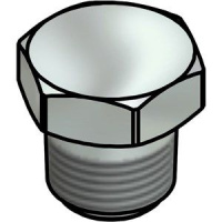 027L1268 Danfoss заглушка для бокового порта NPT 3/8”