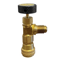 Вентиль Mastercool 90329 с нажимом на золотник, резьбы 5/16" FFL X 1/4" MFL