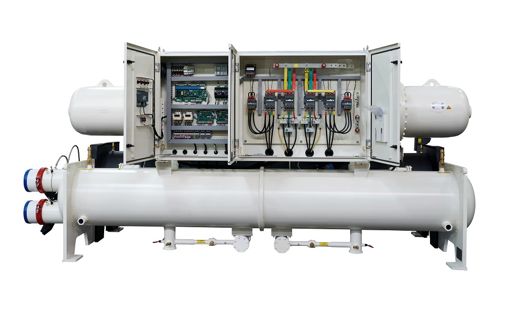 TWSF0370.2FC1 винтовой чиллер TICA с затопленным испарителем