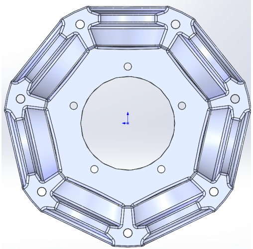 Ступица (HUB) 7-Z осевого вентилятора