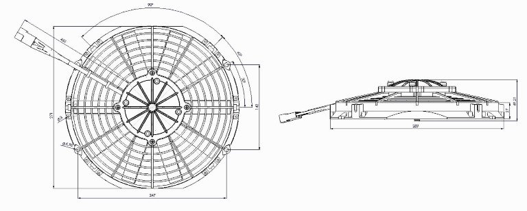 Вентилятор  Kormas 743 150 12 кондиционера