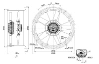 W3GB20IQ0701 ebmpapst осевой вентилятор