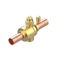 009L6588 Вентиль шаровой Danfoss GBCT 18s (ODF 3/4" : пайка, сервисный штуцер, 140 бар)