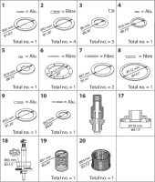 027F3386 Danfoss комплекты для кап.ремонта PM 65