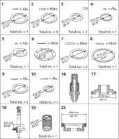 027F0559 Danfoss комплект для кап. ремонта для PML 65