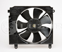 Вентилятор охлаждения TF69YO-1308010 Luzar LFс 0580 в сборе с кожухом