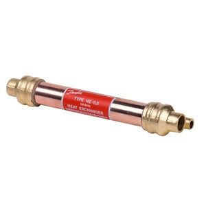 015D0001 Danfoss теплообменник HE 0.5 типа Труба-в-Трубе