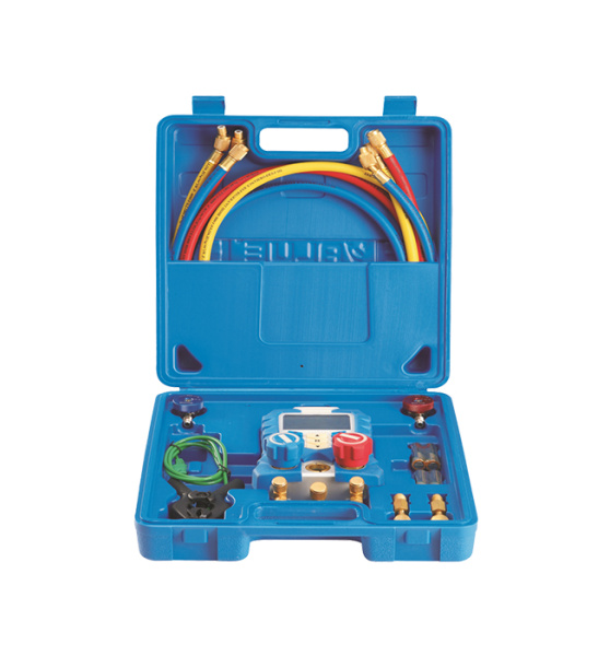 Электронный двухвентильный манометрический  коллектор VDG-1