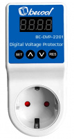 Однофазное цифровое реле контроля напряжения Becool BC-DVP-2201 