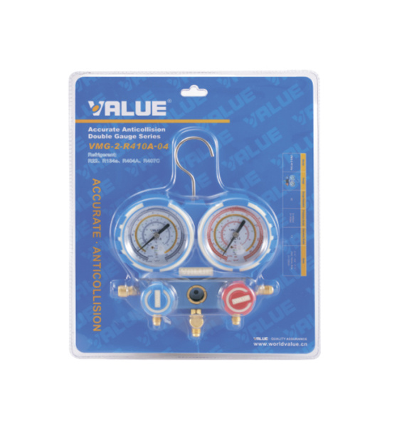 Двухвентильный манометрический коллектор VMG-2-R410 A-04