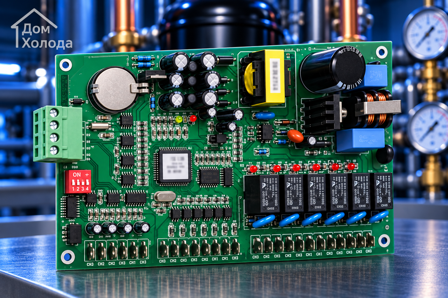 Плата управления Goldair 3PH-210X