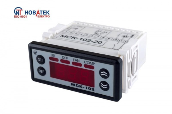 Контроллер управления температурными приборами МСК-102-20 с 2 NTC    