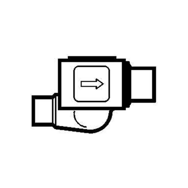 067B4016 Danfoss корпус ТРВ в прямоточном исполнении TE 12 / TE 20