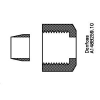 148B4183 CD 10 Отрезное кольцо с накидной гайкой