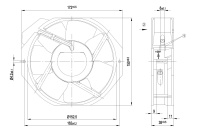 W2E142BB0501 ebmpapst осевой вентилятор