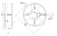 W2S130AA1938 ebmpapst осевой вентилятор