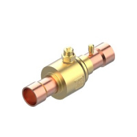 009L6454 Вентиль шаровой Danfoss GBCT 42s (ODF 1 5/8" : пайка, сервисный штуцер, 140 бар)