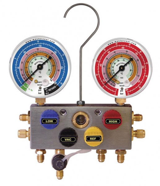 Четырехвентильная манометрическая станция Mastercool 96203-EB