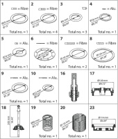 027F3377 Danfoss комплект для кап.ремонта PM 80