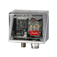 060-326066 Danfoss реле давления KPI 35, -0,2...8 бар, дифф. 0,4...1,5 бар, G1/4A, прозрачный корпус IP55