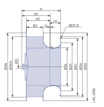 Рабочее колесо Ziehl-abegg RH31C.1R/NA04 арт.112279 c нерегулируемой ступцией
