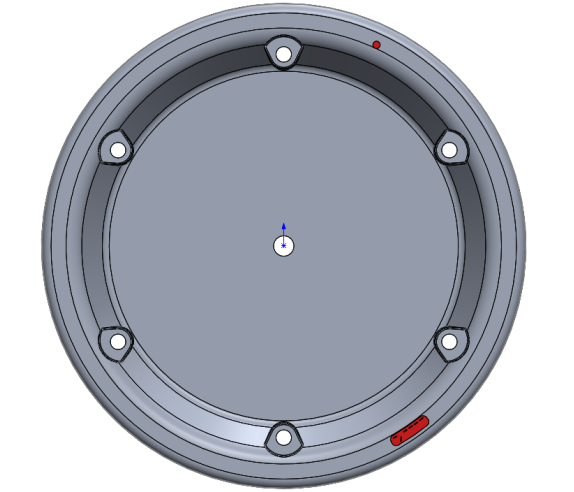 Ступица (HUB) H-12 осевого вентилятора