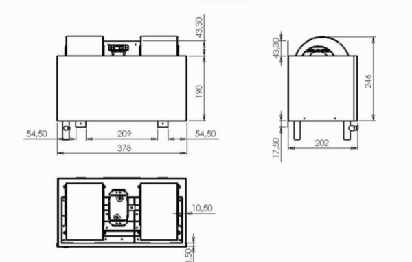 Вентилятор Kormas 805 130 31 отопитель