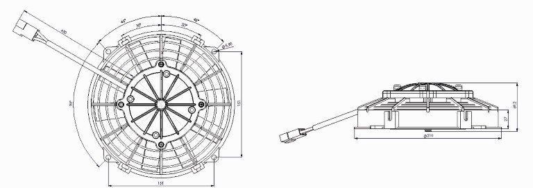 Вентилятор  Kormas 743 150 04 кондиционера