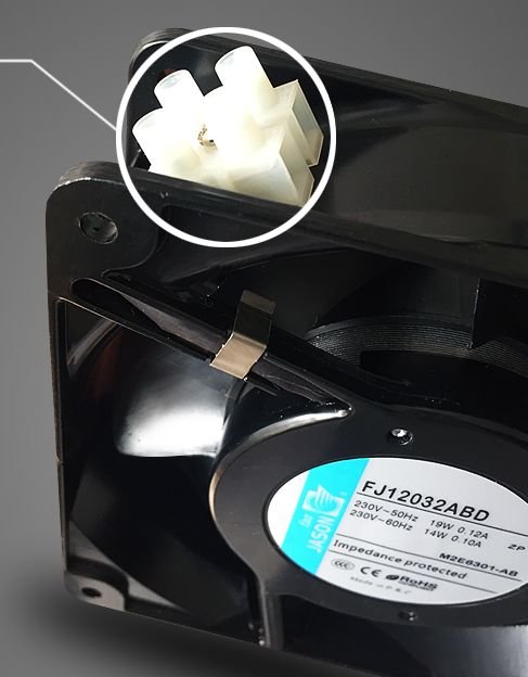 Вентилятор Jasonfan FJ12031AS 120x120x32 пластиковая крыльчатка