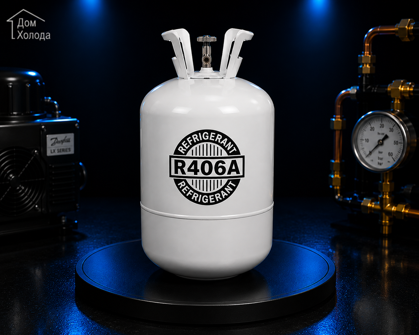 Фреон R406A (Хладон R406A) , баллон 13,6 кг