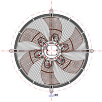 Вентилятор Rosenberg AKAD 900-8-8 A6