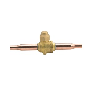 009L7054R РИДАН Вентиль шаровой GBC 19s (ODF 3/4" : пайка, сервисный штуцер)