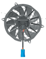 Вентилятор SPAL VA99-ABL315P/N-101A/SH