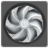 Вентилятор Ziehl-abegg FN040-6EQ.0F.A7P1 арт. 169 955 осевой