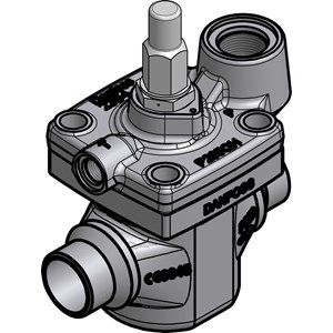 027H2065 Danfoss сервоклапан с управлением от управляющего клапана  ICS 25-25